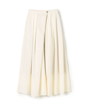 クリスピーシアーボイル フレアキュロットパンツ