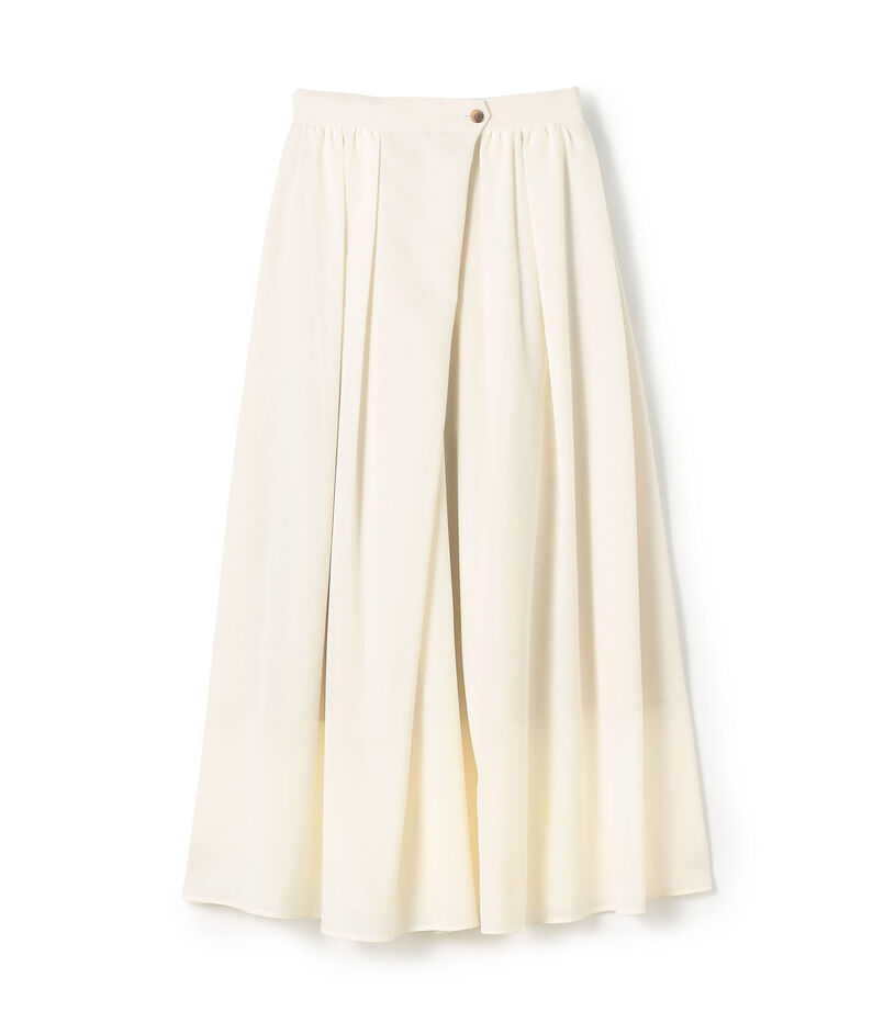 クリスピーシアーボイル フレアキュロットパンツ