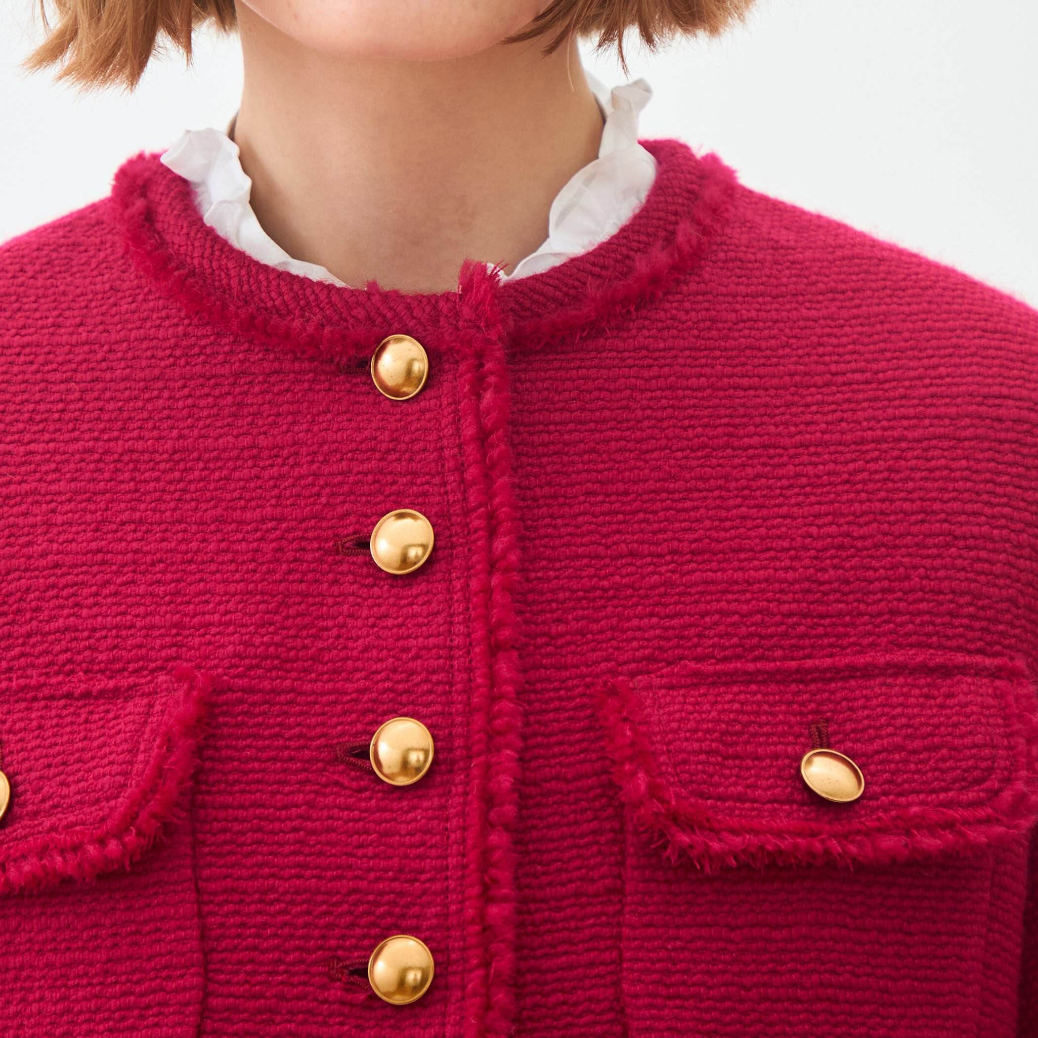 ブークレーファンシー クルーネックジャケット｜トゥモローランド 公式通販