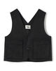 Edition×THE RERACS Collaboration Label V NECK POCKET VEST