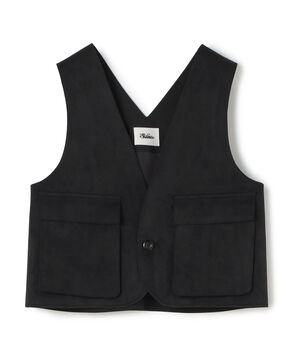 Edition×THE RERACS Collaboration Label V NECK POCKET VEST