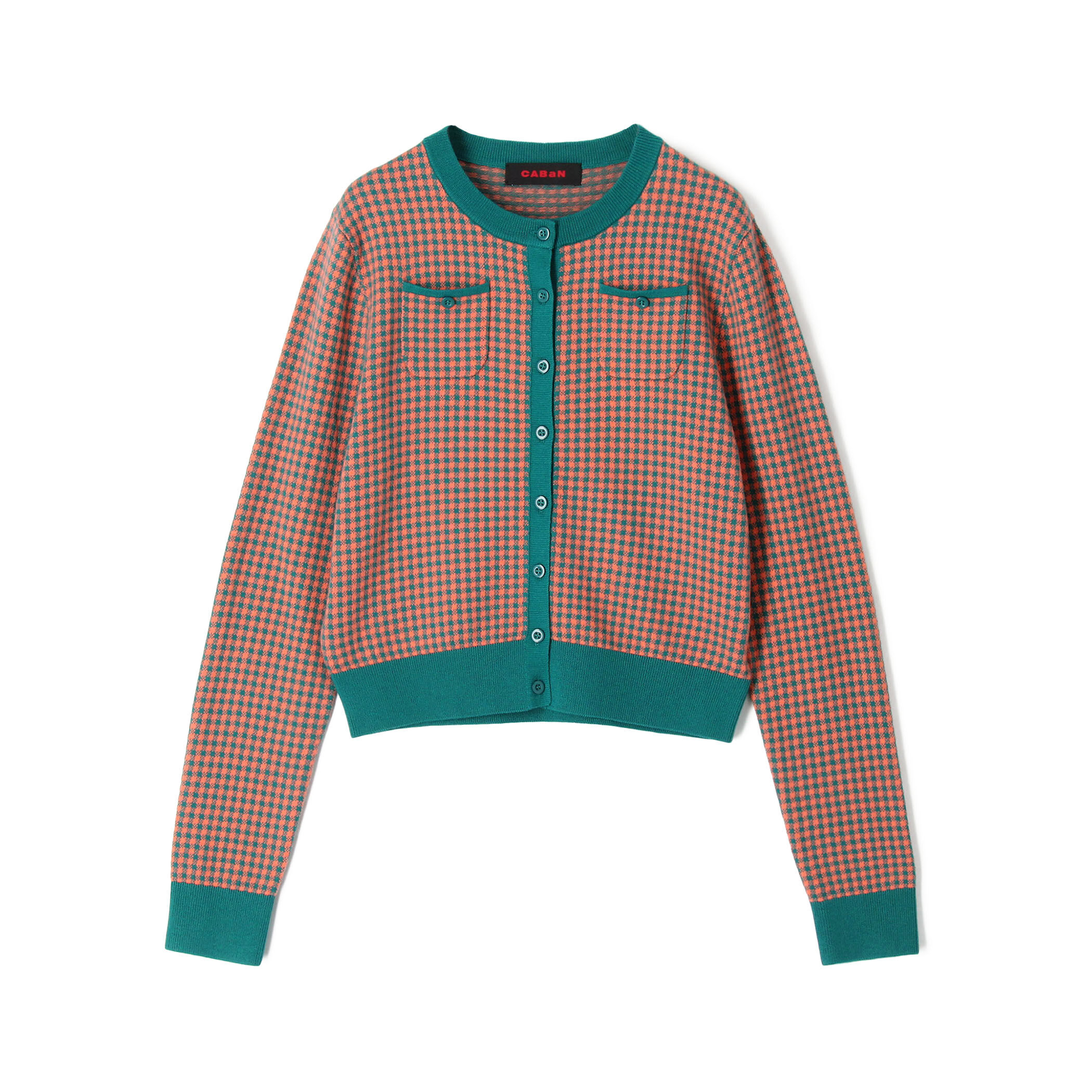 【均一】 CABaN カシミヤ混カーディガン CABaN カーディガン コットンカシミヤストレッチ Vネック