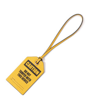 ANYA HINDMARCH LUGGAGE CAUTION チャームタグ
