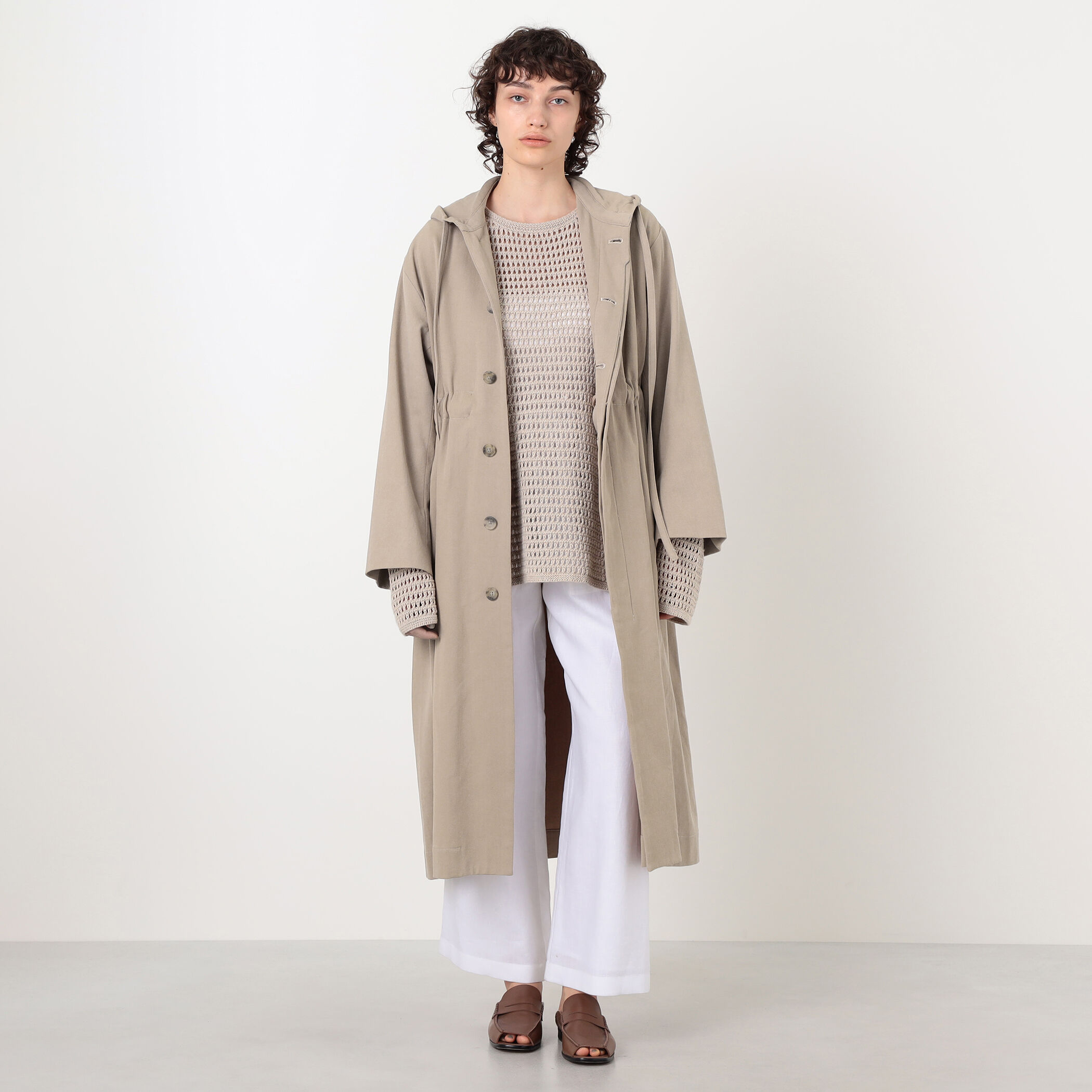 LAUREN MANOOGIAN Hood トレンチコート｜トゥモローランド 公式サイト