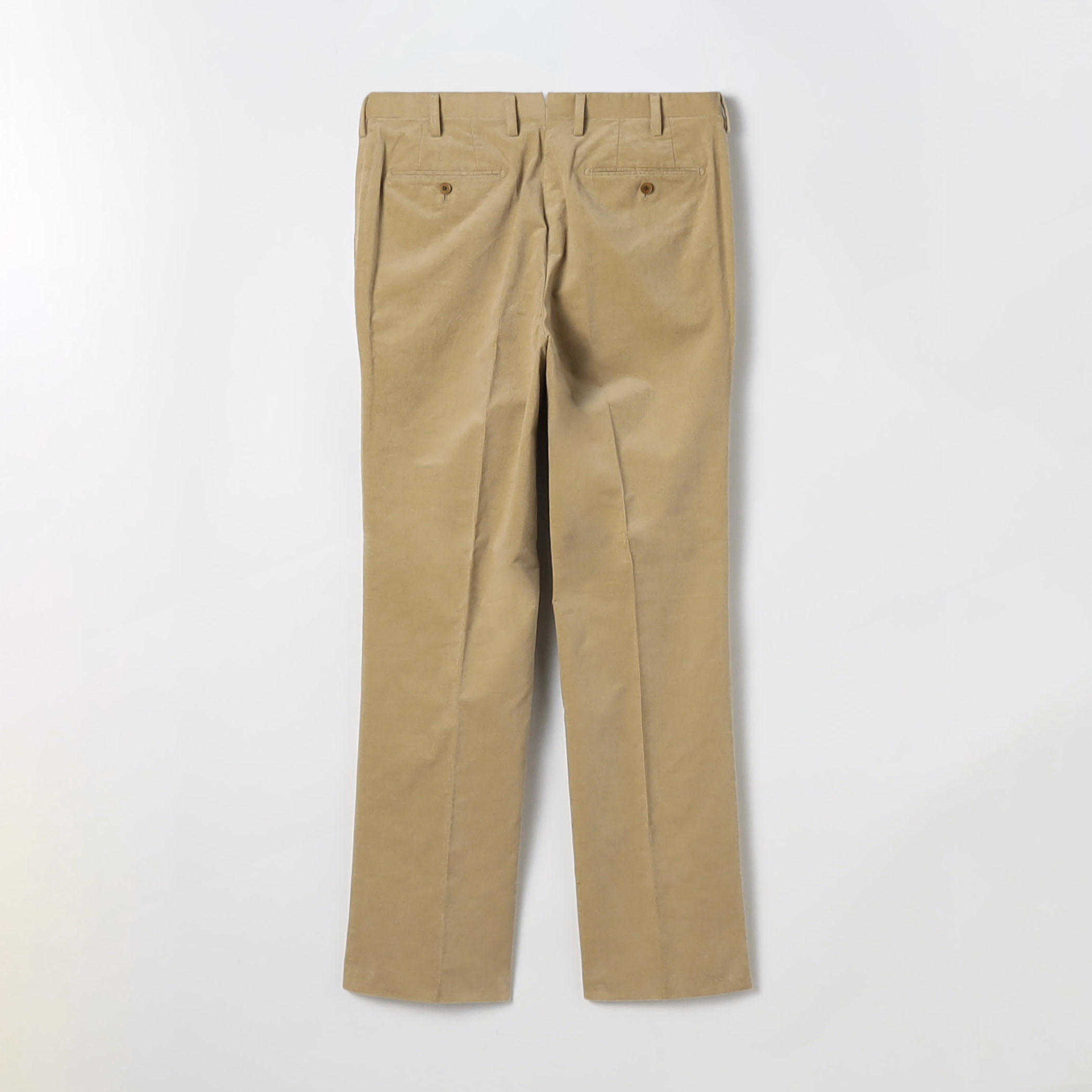 コットンコーデュロイ ノープリーツパンツ DUCA VISCONTI