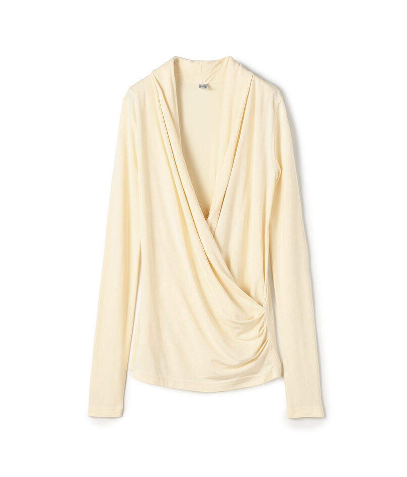 TOTEME Overlapped ジャージーブラウス