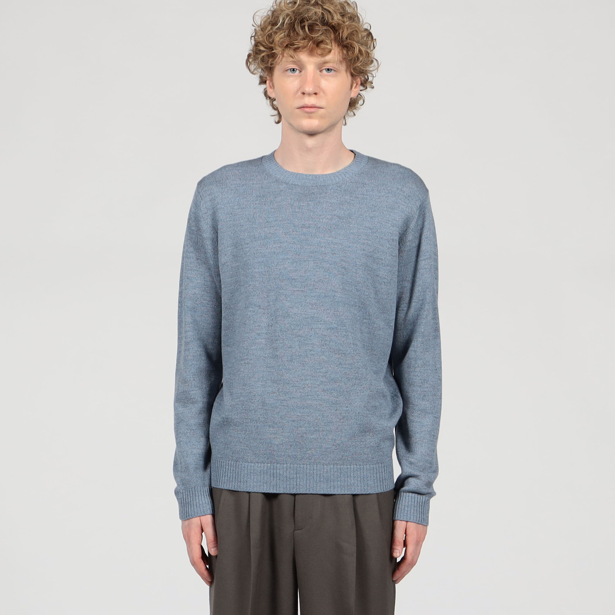 TOMORROWLAND tricot メリノベーシック クルーネックプルオーバー