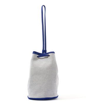 【別注】Charles et Charlus  Escala ヌバックキャンバスコンビ 巾着バッグ