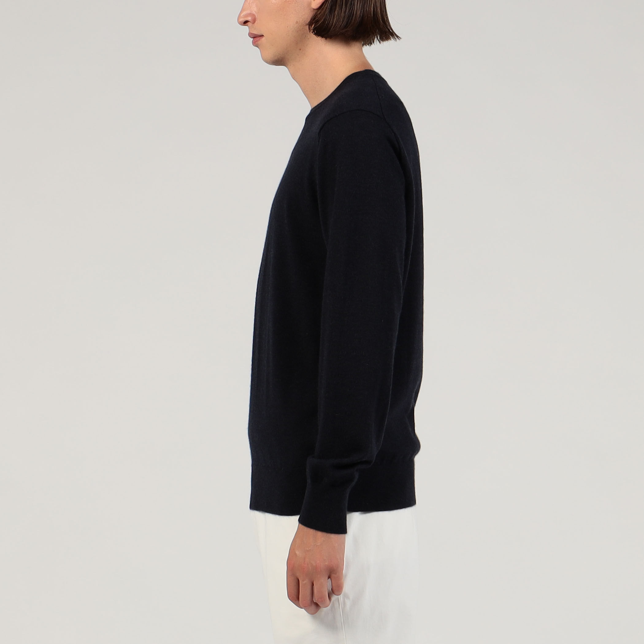 TOMORROWLAND tricot スーパーカシミヤ クルーネックプル