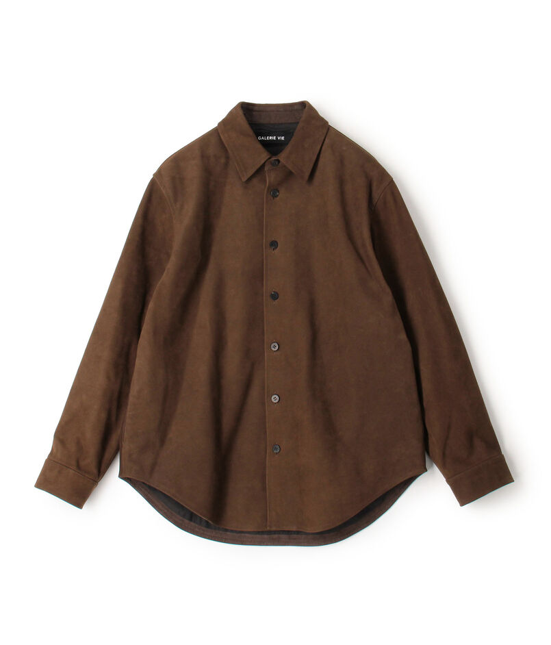 プライムヌバック シャツブルゾン