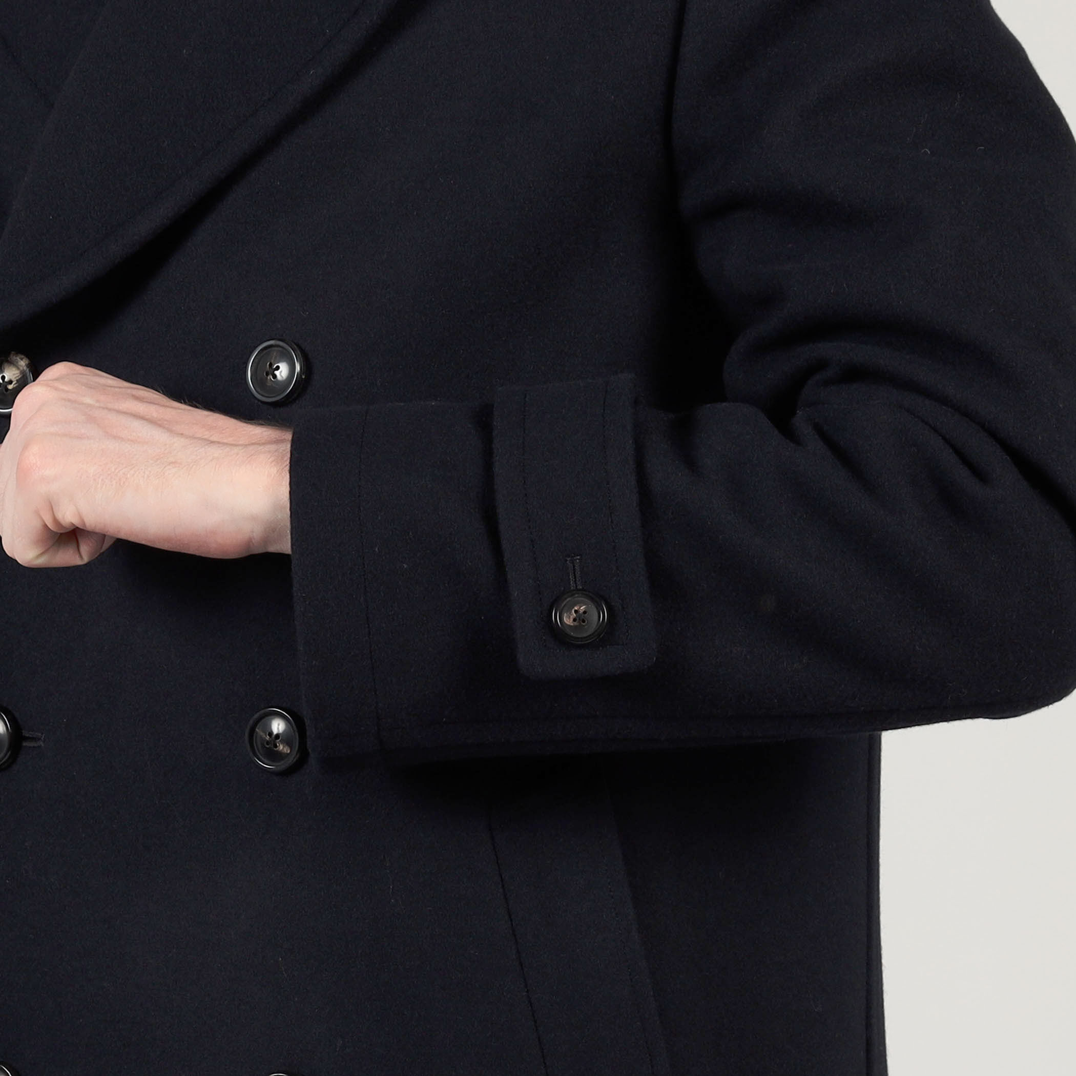 ウールカシミヤ ダブルブレステッド 6B Pコート｜トゥモローランド