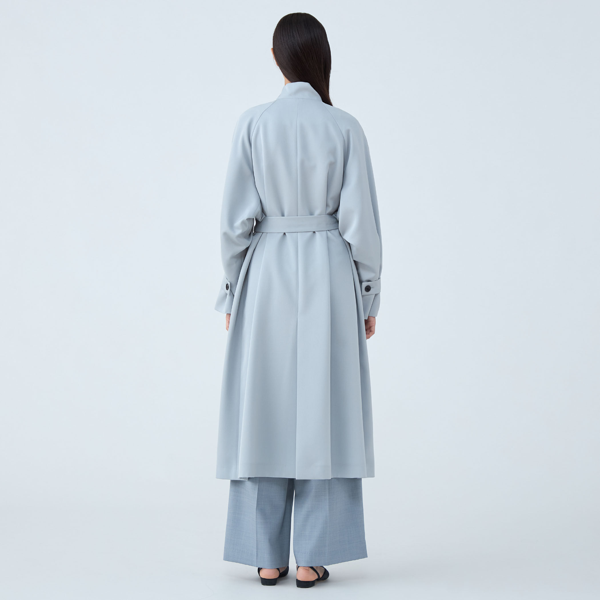 カバートクロス スタンドカラーコート｜トゥモローランド 公式通販