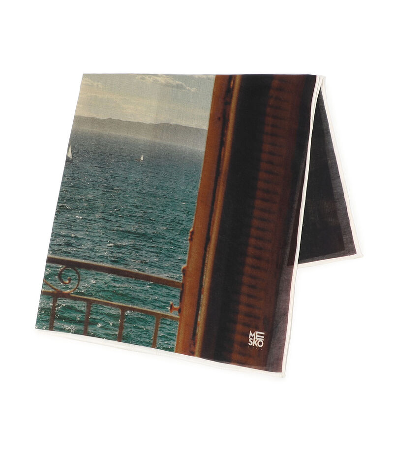 MESKO STUDIO Marseille プリントスカーフ
