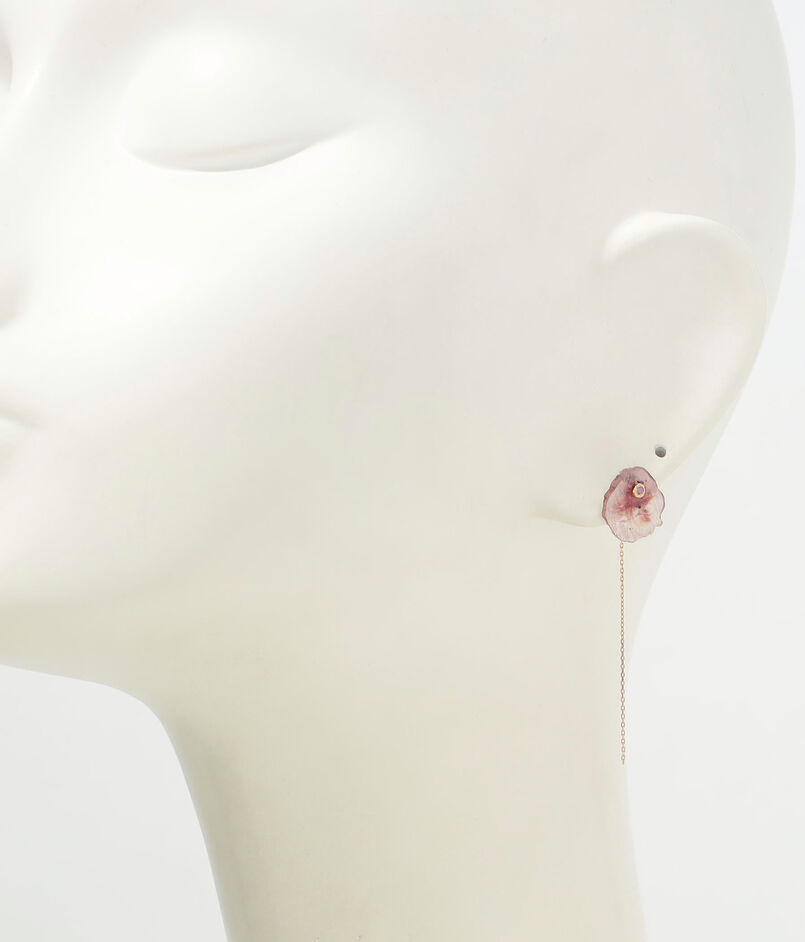 monaka ベタつか jewelry 片耳ピアス サンストーン
