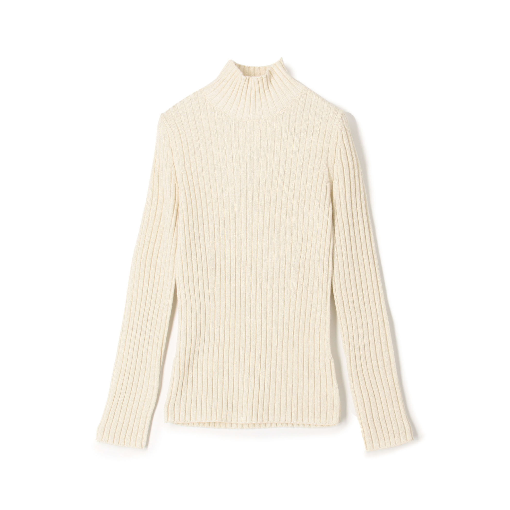 ウールリブ ハイネックプルオーバー｜トゥモローランド 公式通販