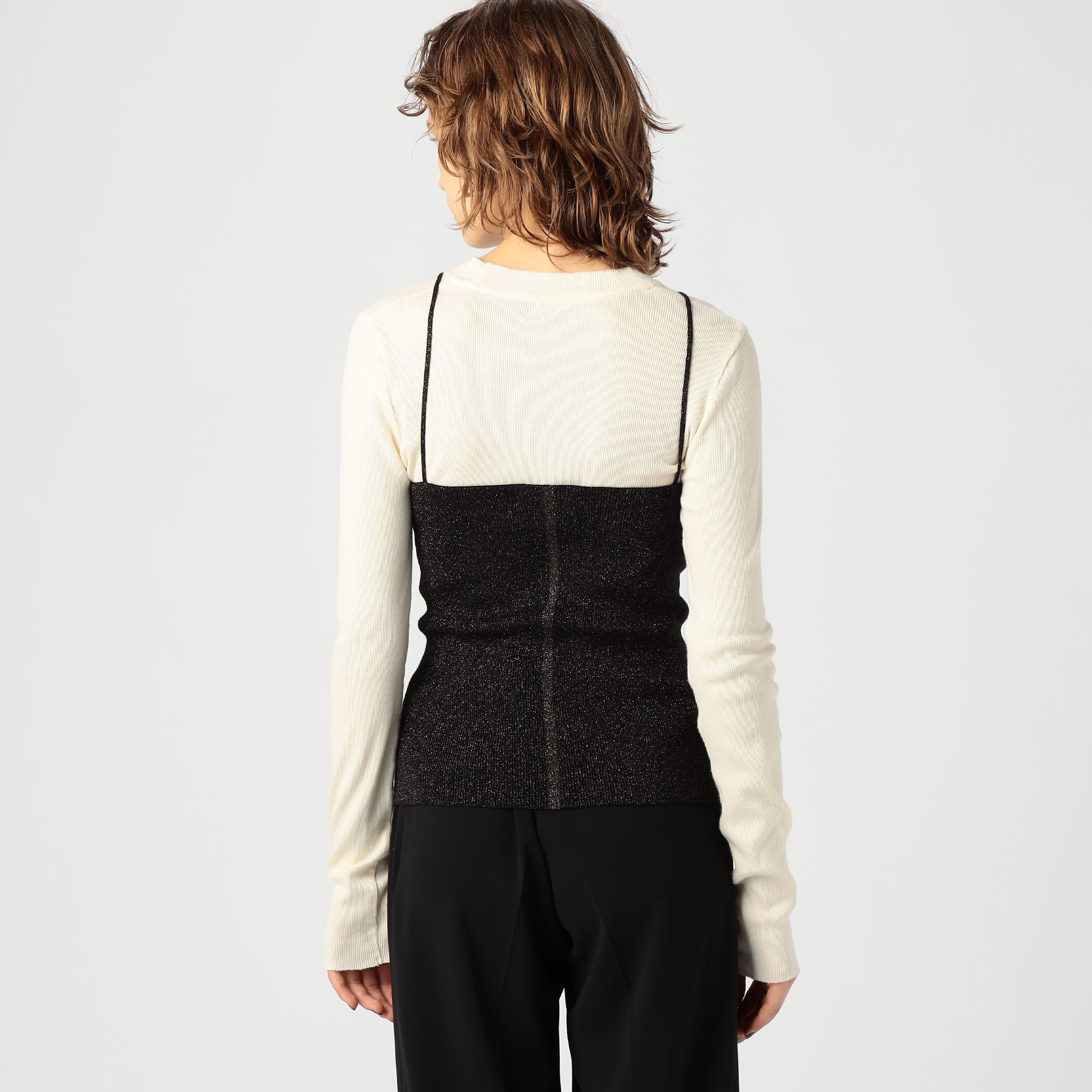 KANAKO SAKAIニットキャミソール KANAKO SAKAI RIBBED-KNIT CAMISOLE｜トゥモローランド 公式通販