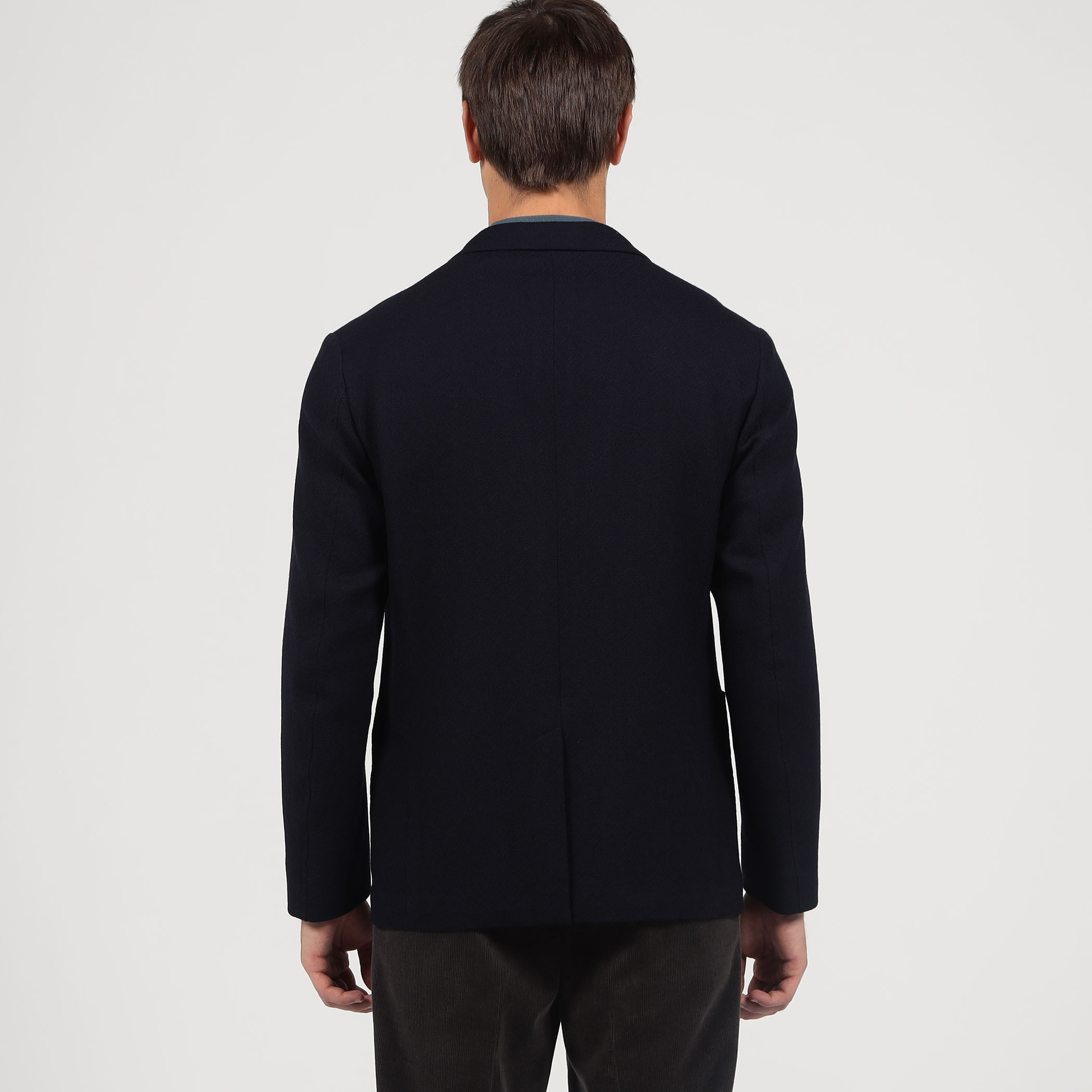 ウール シングルブレステッド 2Bジャケット ANGELICO