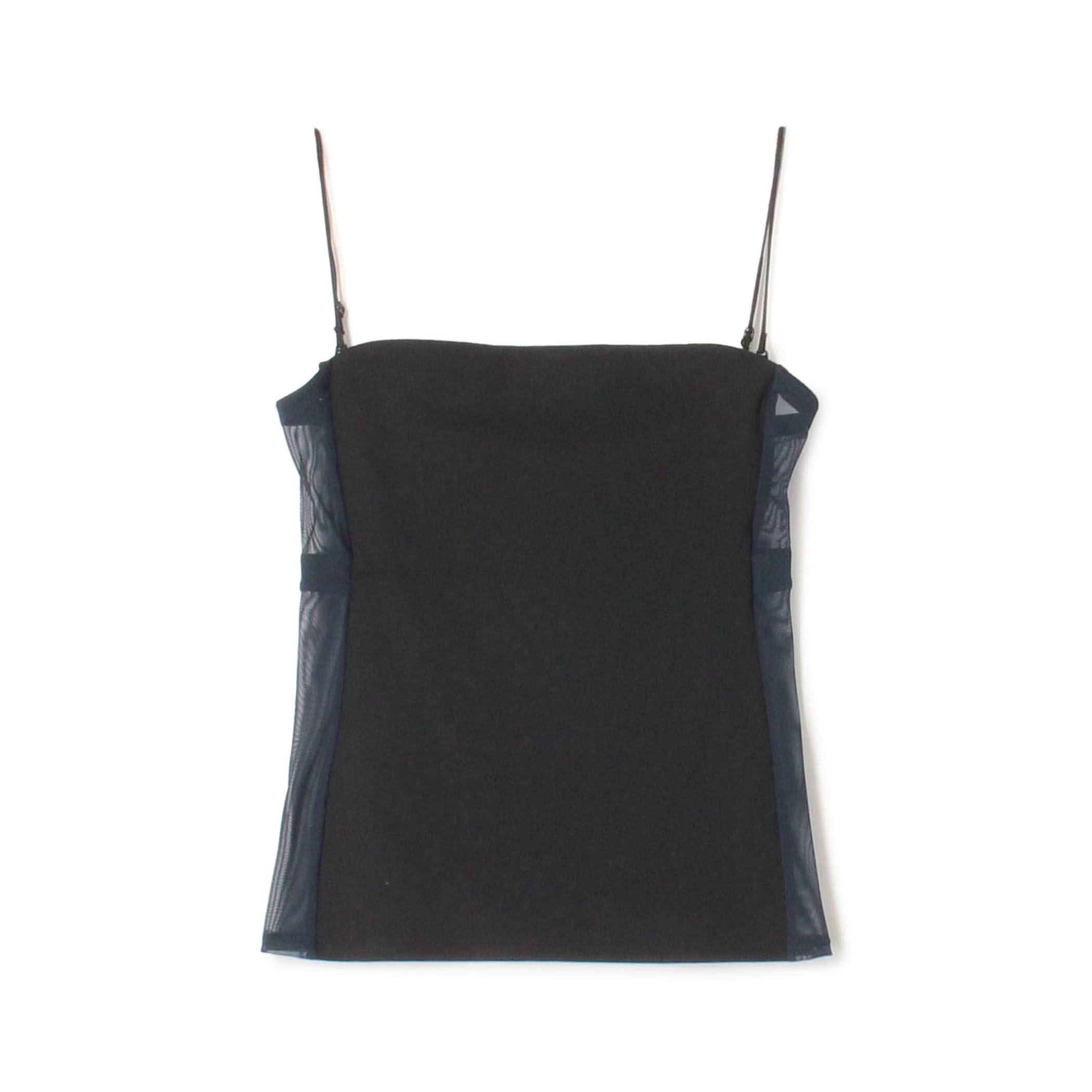 OVERNEATH Bra053 スムース×ネットキャミソール OVERNEATH Bra053 スムース×ネットキャミソール