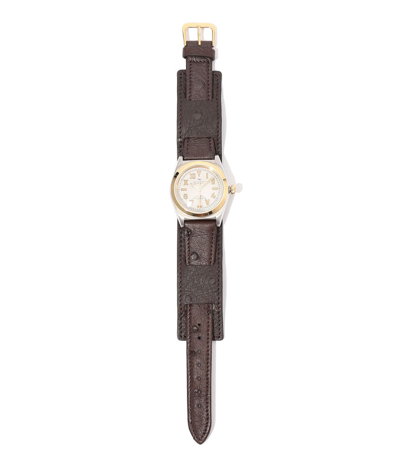 【別注】VAGUE WATCH Vabble Combi オーストリッチベルト オートマチックウォッチ