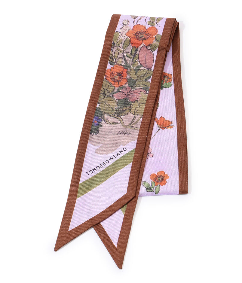 TOMORROWLAND FLOWER TIE スカーフ