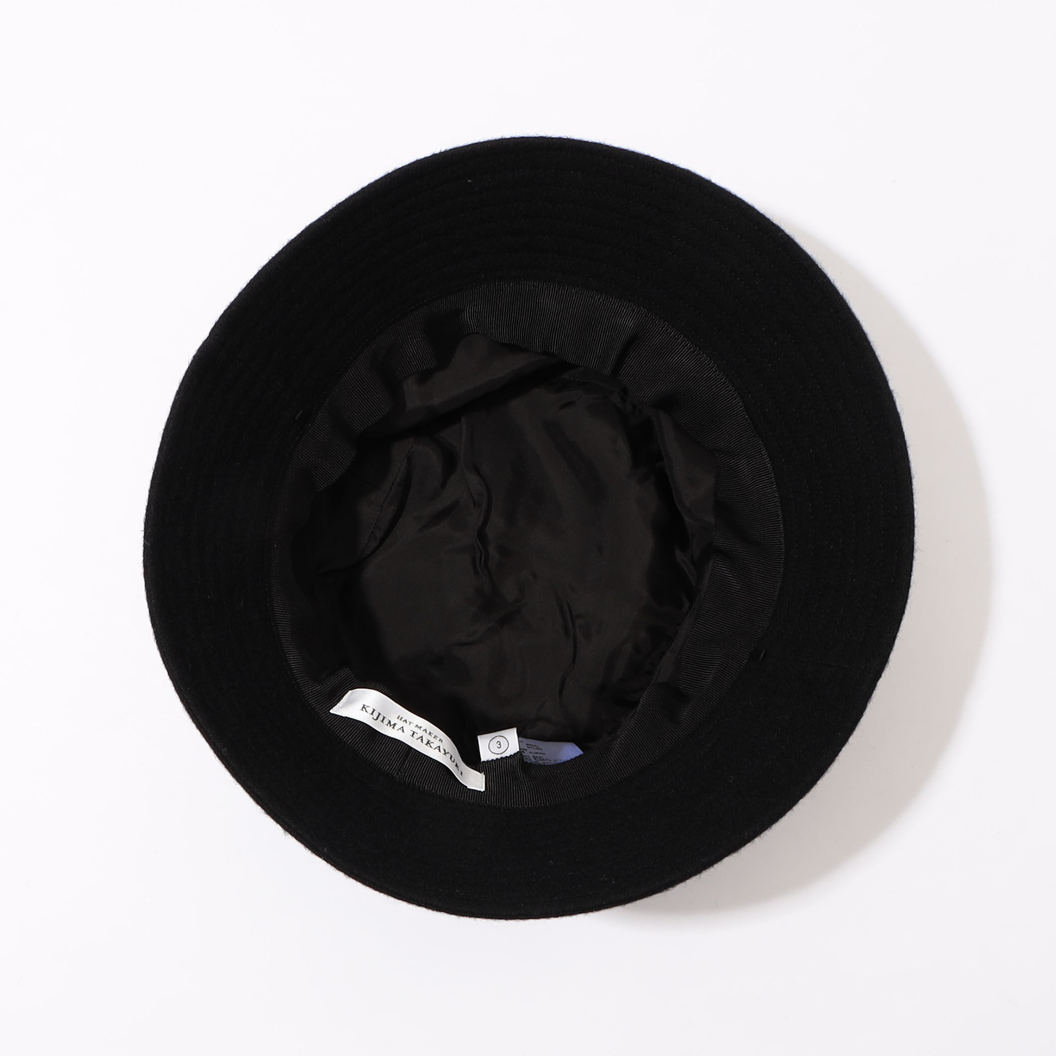 帽子 KIJIMA TAKAYUKI BUCKET HAT Undercover Black Kijima Takayuki Edition Bucket Hat Undercover