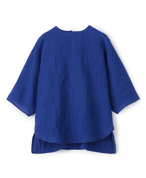 ランダムリネン クルーネックプルオーバー