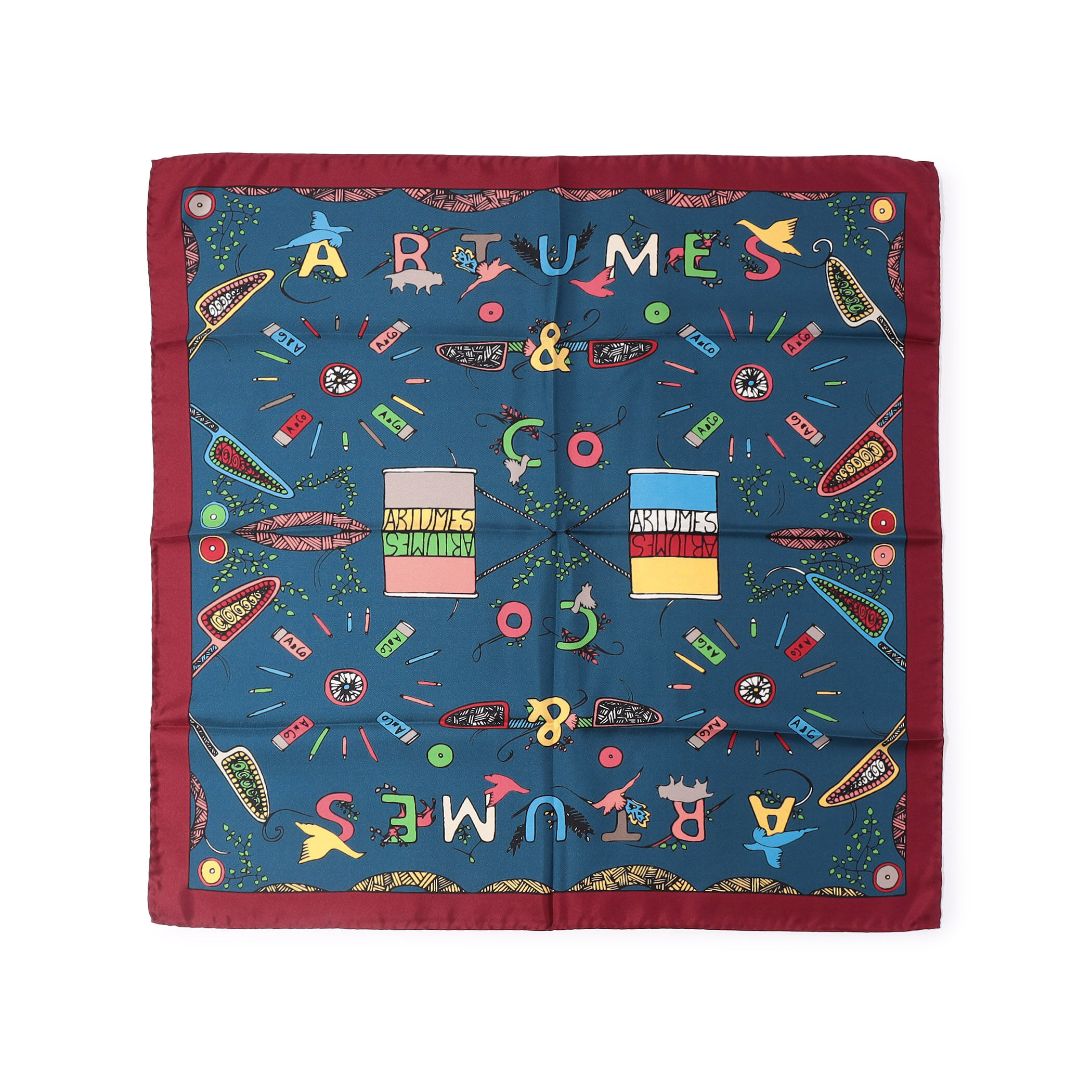 Artumes & Co シルク スカーフ｜トゥモローランド 公式通販