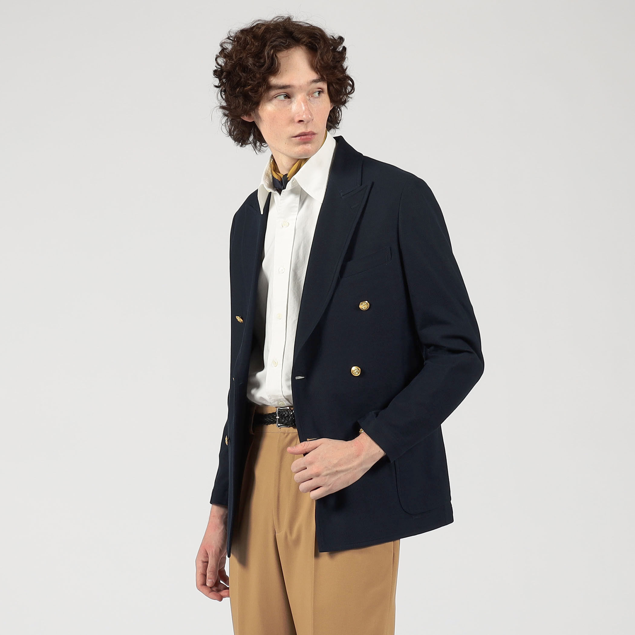 コットン ダブルブレステッド 6Bジャケット DONDI｜トゥモローランド