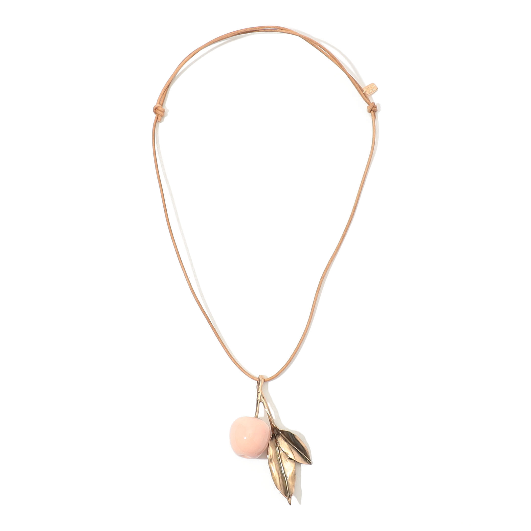 RENARD BIJOUX レナードビジュー 一点もの 木りんごネックレス 【公式 