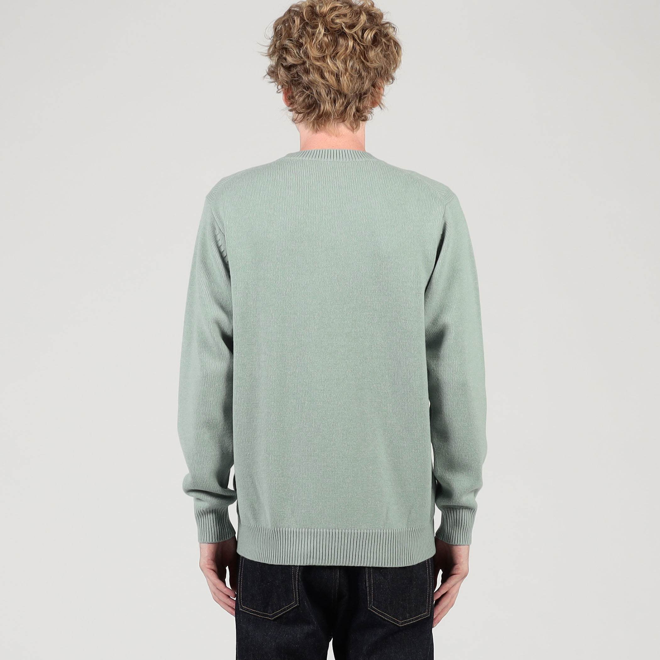 TOMORROWLAND tricot スーパーファインラムウール クルーネックプル