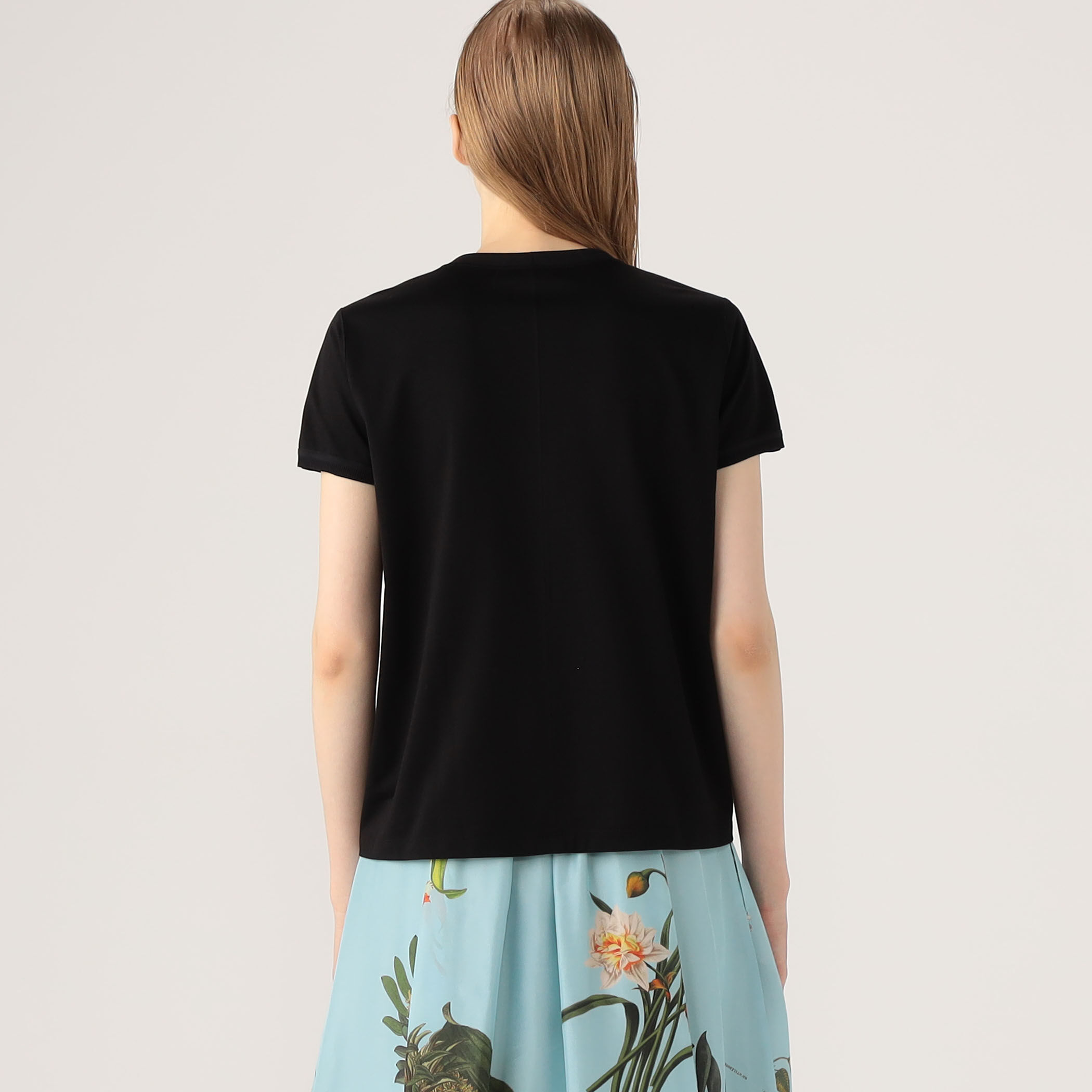 スビンコットン アフリカンエンブロイダリーTシャツ