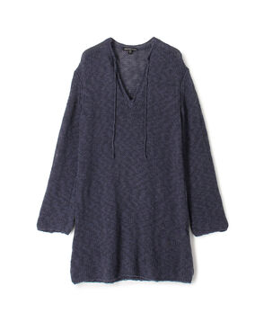 コットンリネン ニットチュニック WVP3140