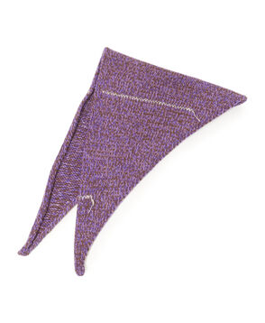 ASAUCE MELER カシミヤステッチ トライアングルストール