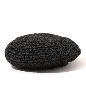 SOLARIS&CO. PAPER BRAID BERET