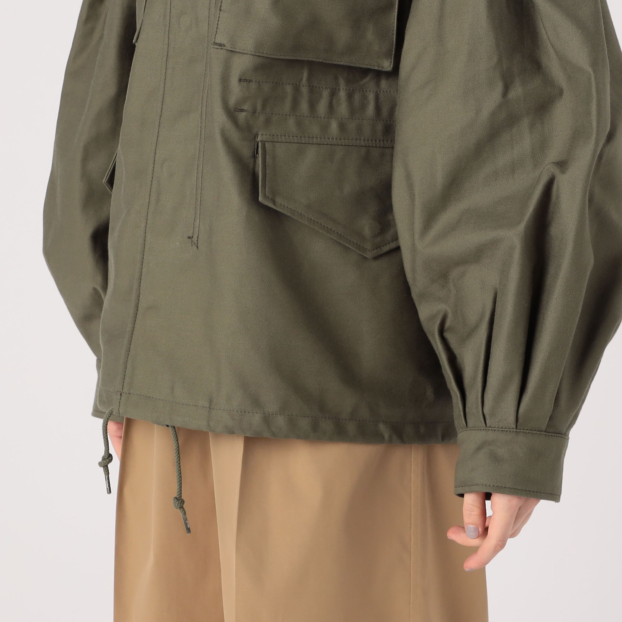 別注】HYKE×Edition M-51 TYPE BALLOON SLEEVE JACKET