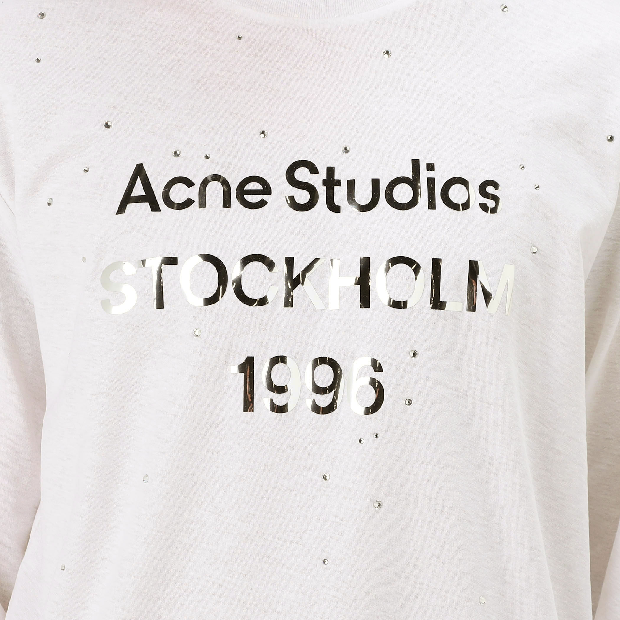 Acne Studios ラインストーン ロゴTシャツ｜トゥモローランド 公式サイト