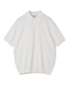 TOMORROWLAND tricot シルクコットン ニットポロシャツ SESIA