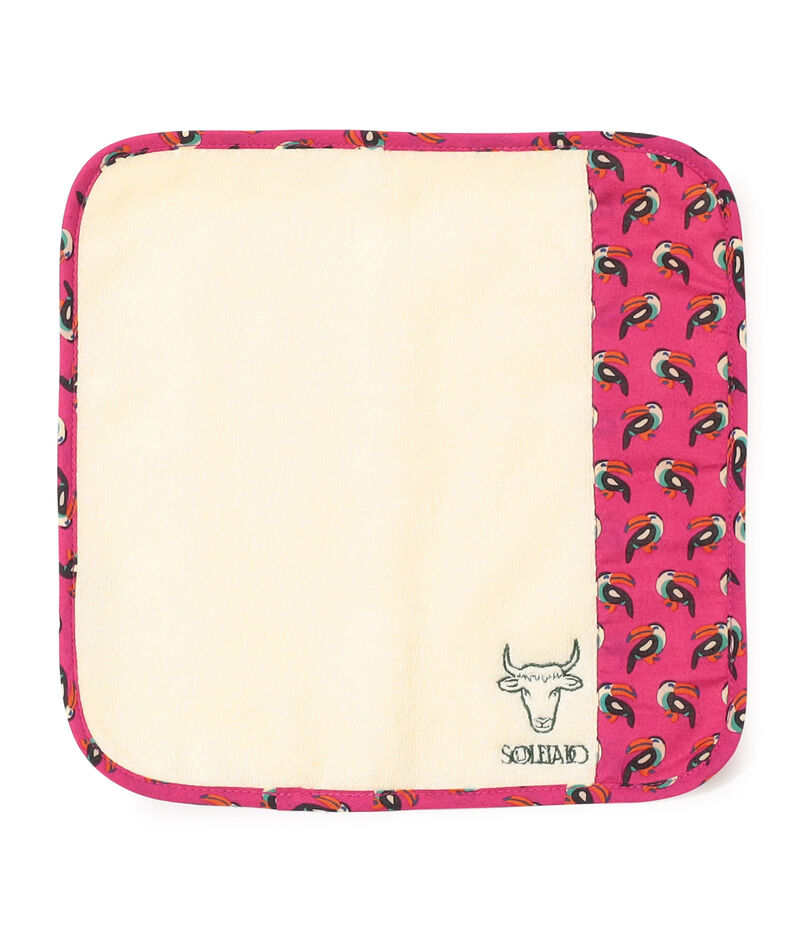 SOULEIADO プリントコンビ ハンドタオル