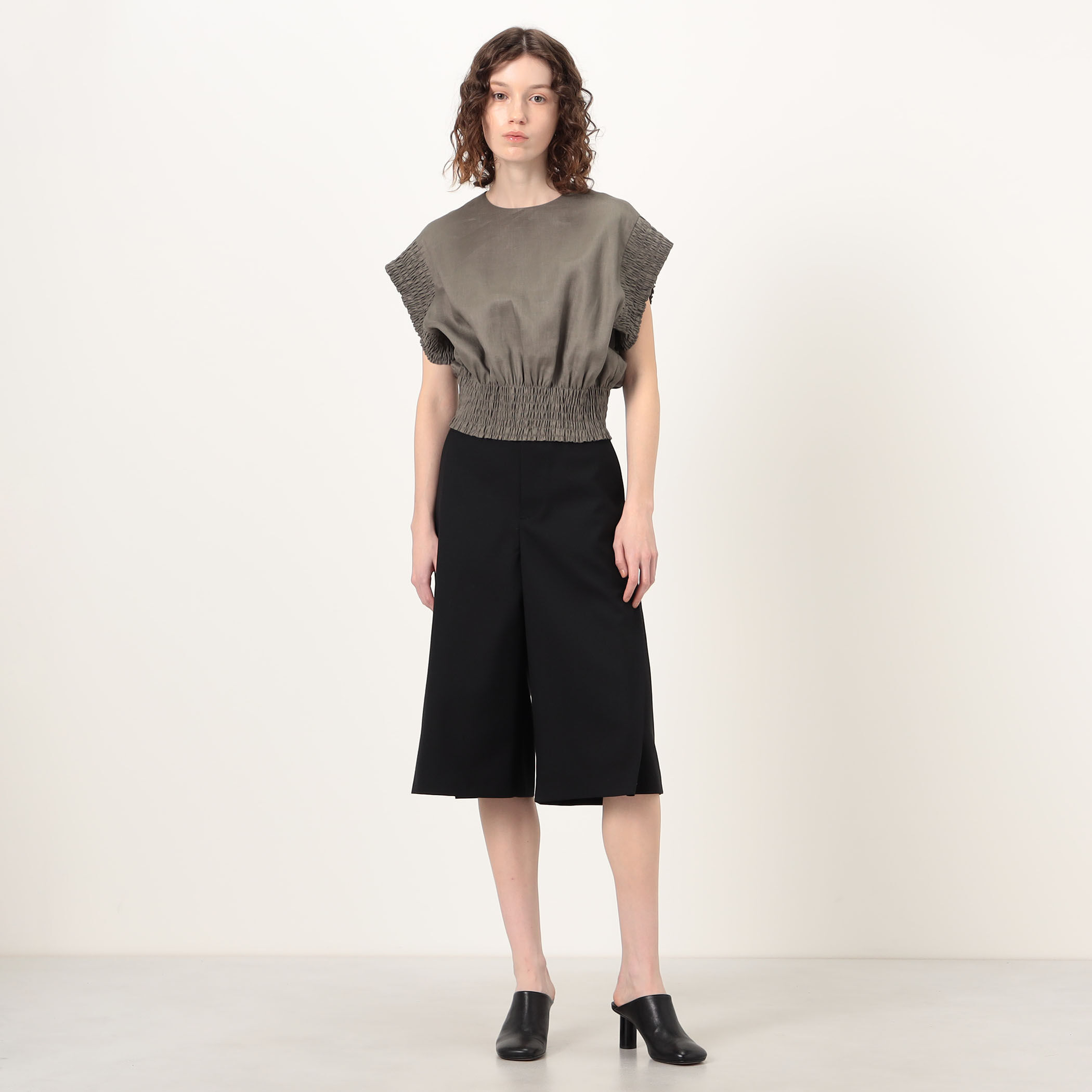 21SS ハイク HYKE SHIRRED CHIFFON TOP シャーリング 中古・古着通販】HYKE (ハイク) SHIRRED CHIFFON TOP/シアーブラウス