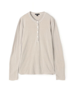 スラブジャージーチュニックヘンリーネックプルオーバー WJD3285