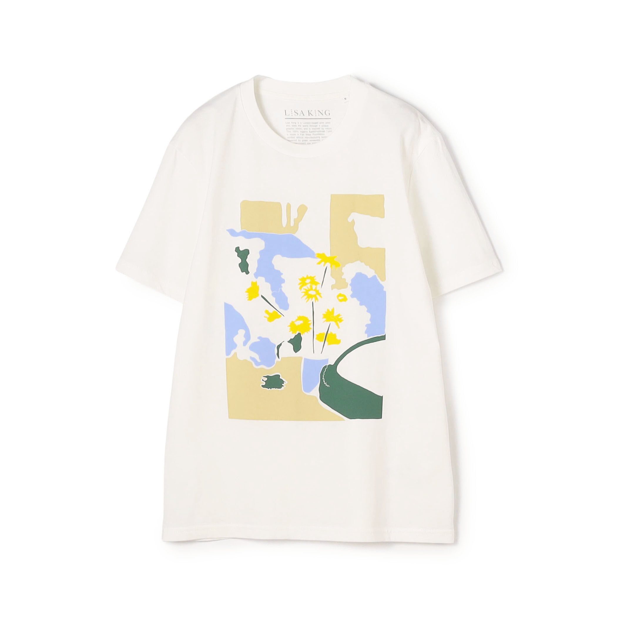 LISA KING POTTING SHED ハーフスリーブプルオーバー