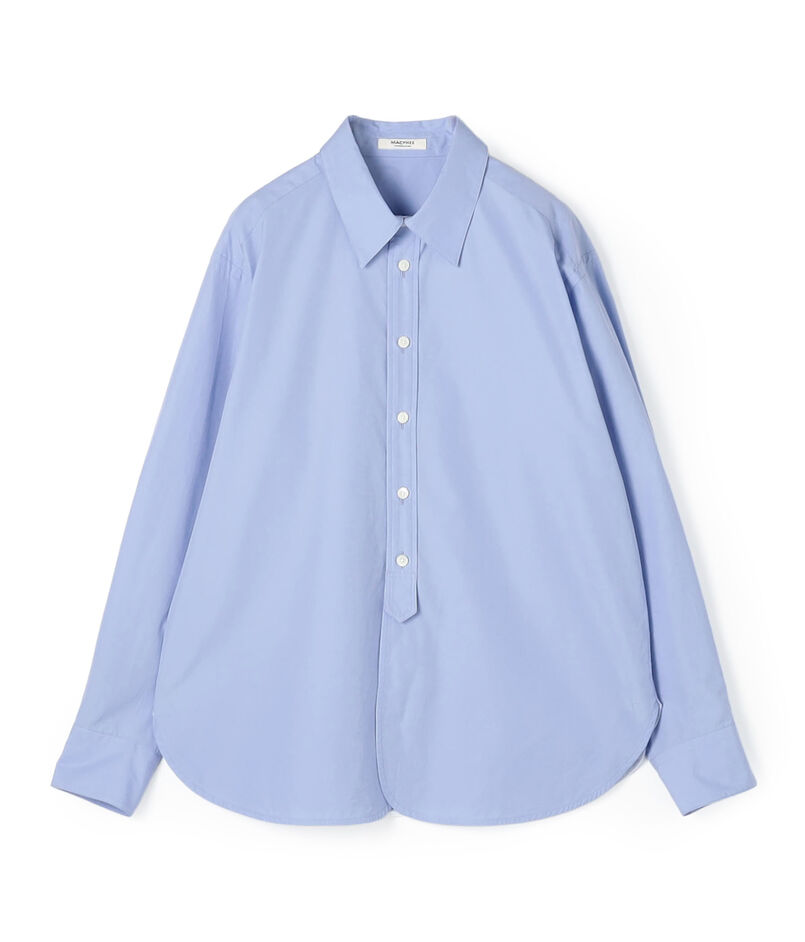 コットンタイプライター レギュラーカラーシャツ