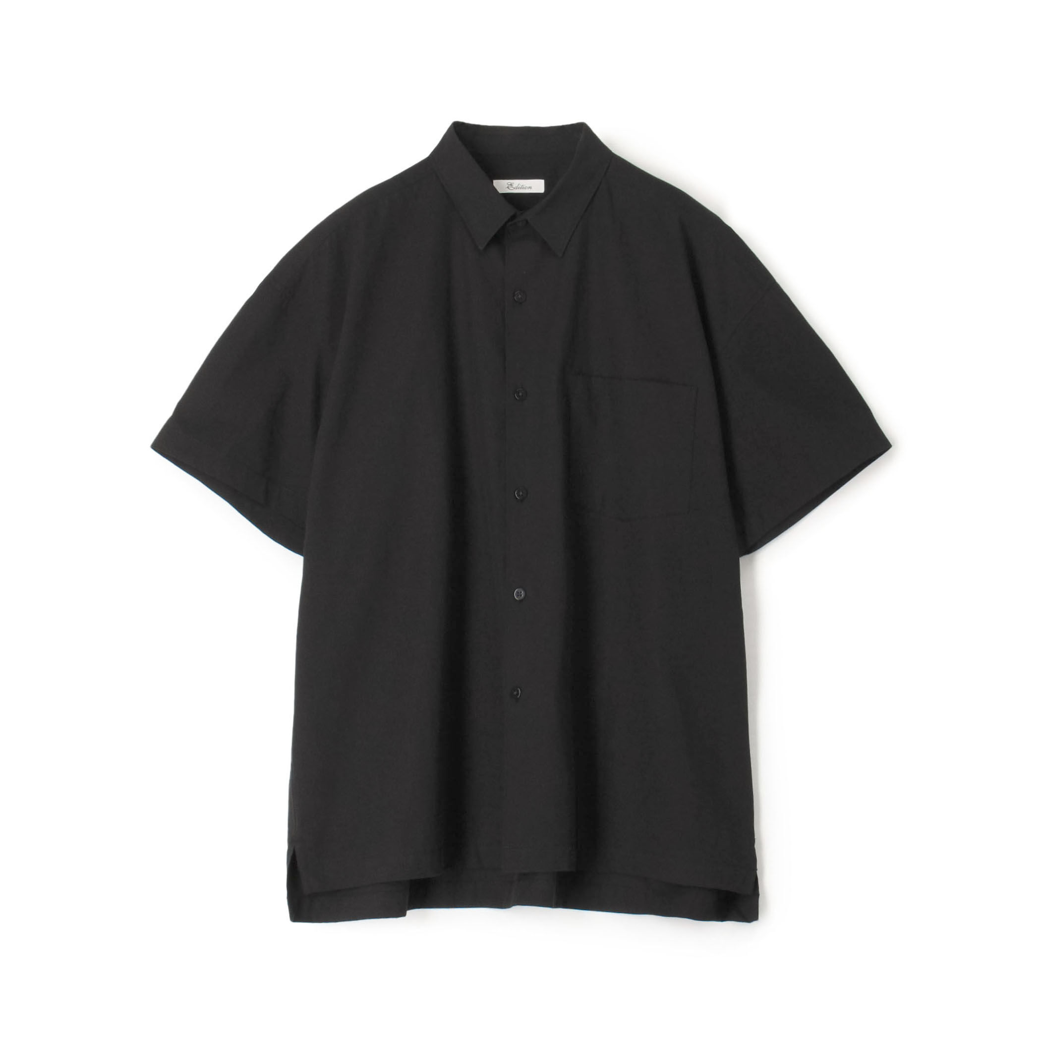 ebure エブール 新品タグ付 ドライビエラ ハーフスリーブシャツ ブラック ebure/エブール｜新作入荷！ 大好評の“ドライビエラ”シリーズをハント