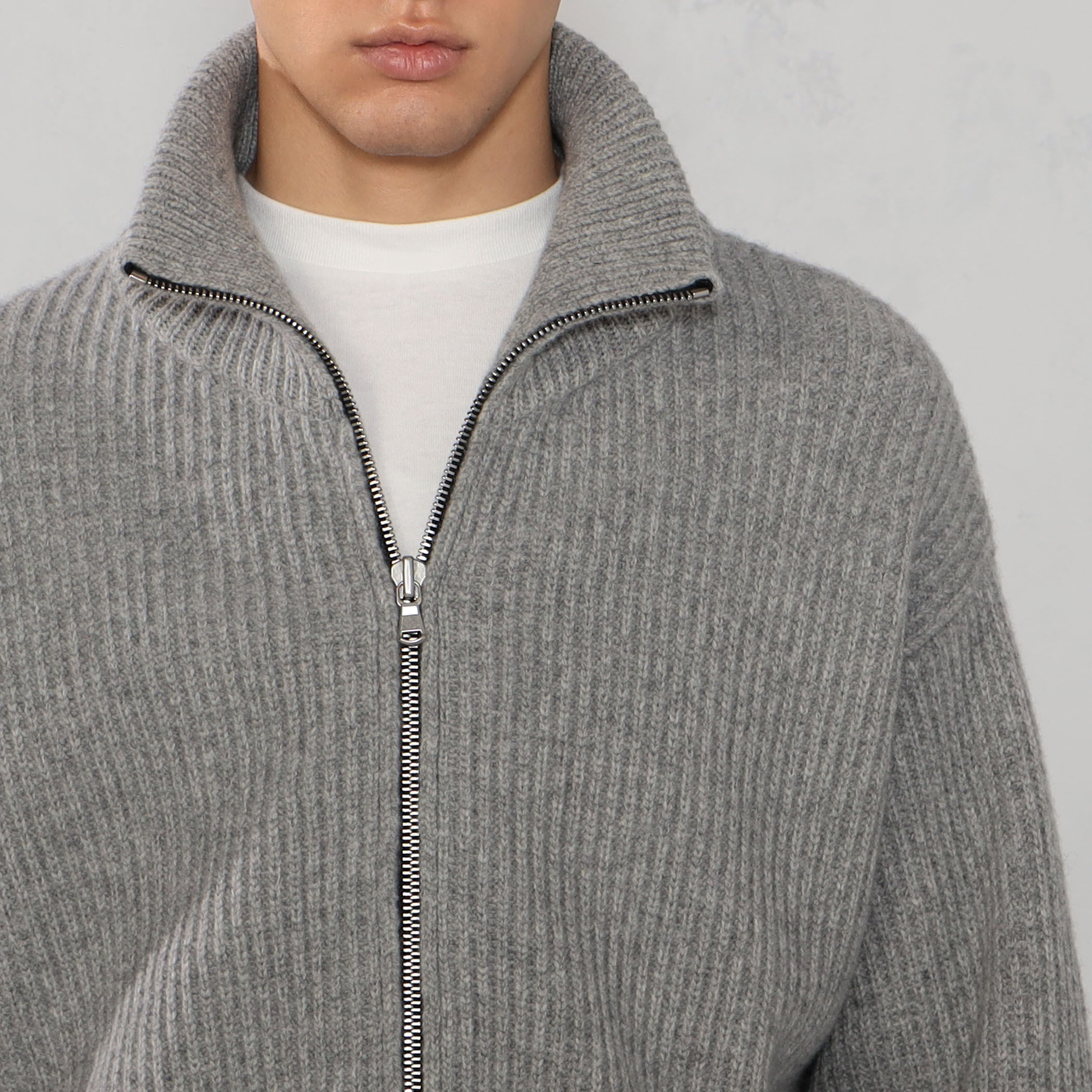 セール】 CHAMULA MIX HEATHER ZIPPER ウール ジップアップニット （ニット・セーター）｜TOMORROWLAND /  トゥモローランド ファッション通販 タカシマヤファッションスクエア