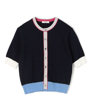 ドライコットン ハーススリーブカーディガン