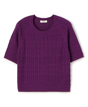 ギザケーブル ハーフスリーブプルオーバー