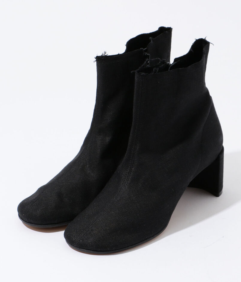 STEPHEN VENEZIA ラフィア アンクルブーツ