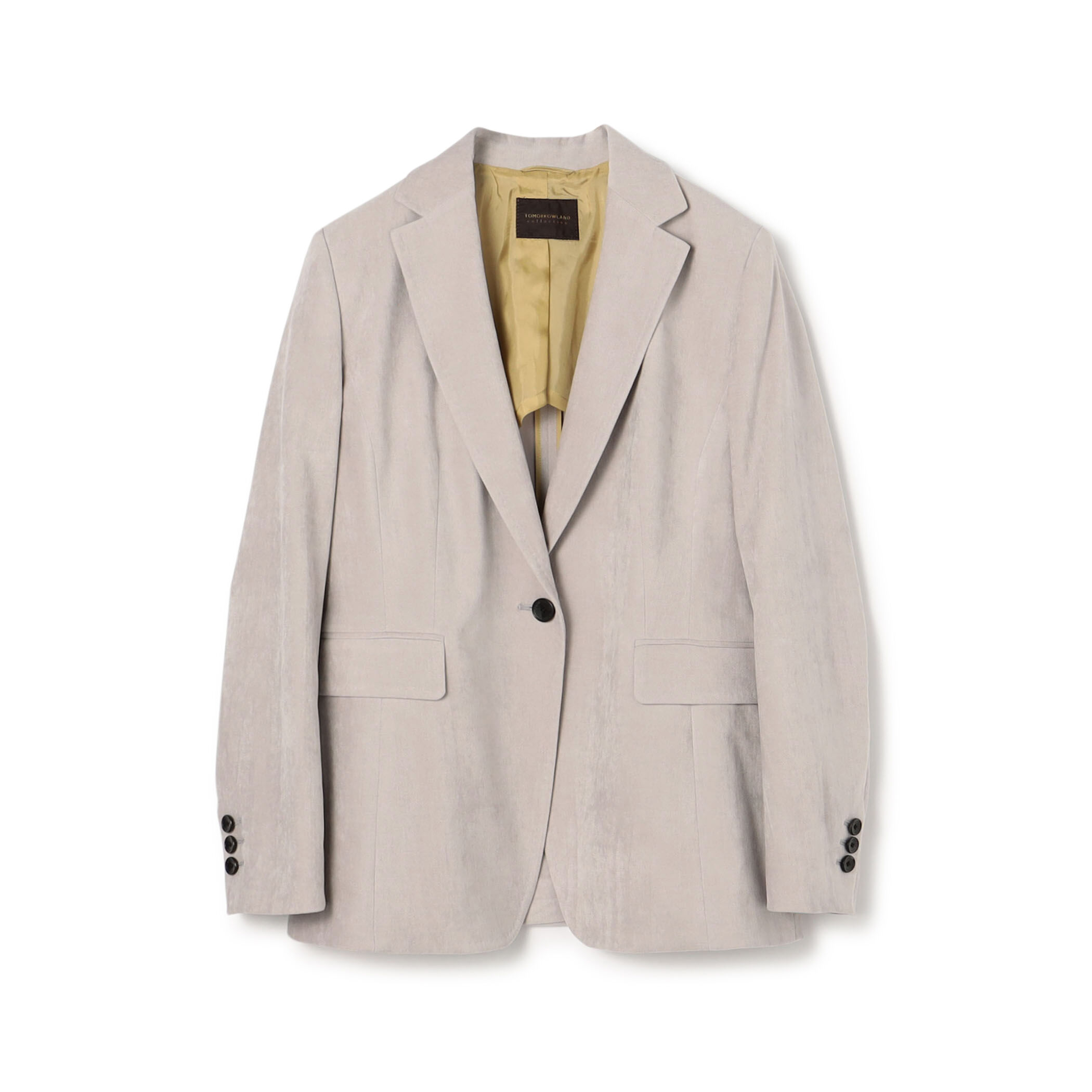 ベッチンシャンブレー ノッチドカラージャケット｜トゥモローランド