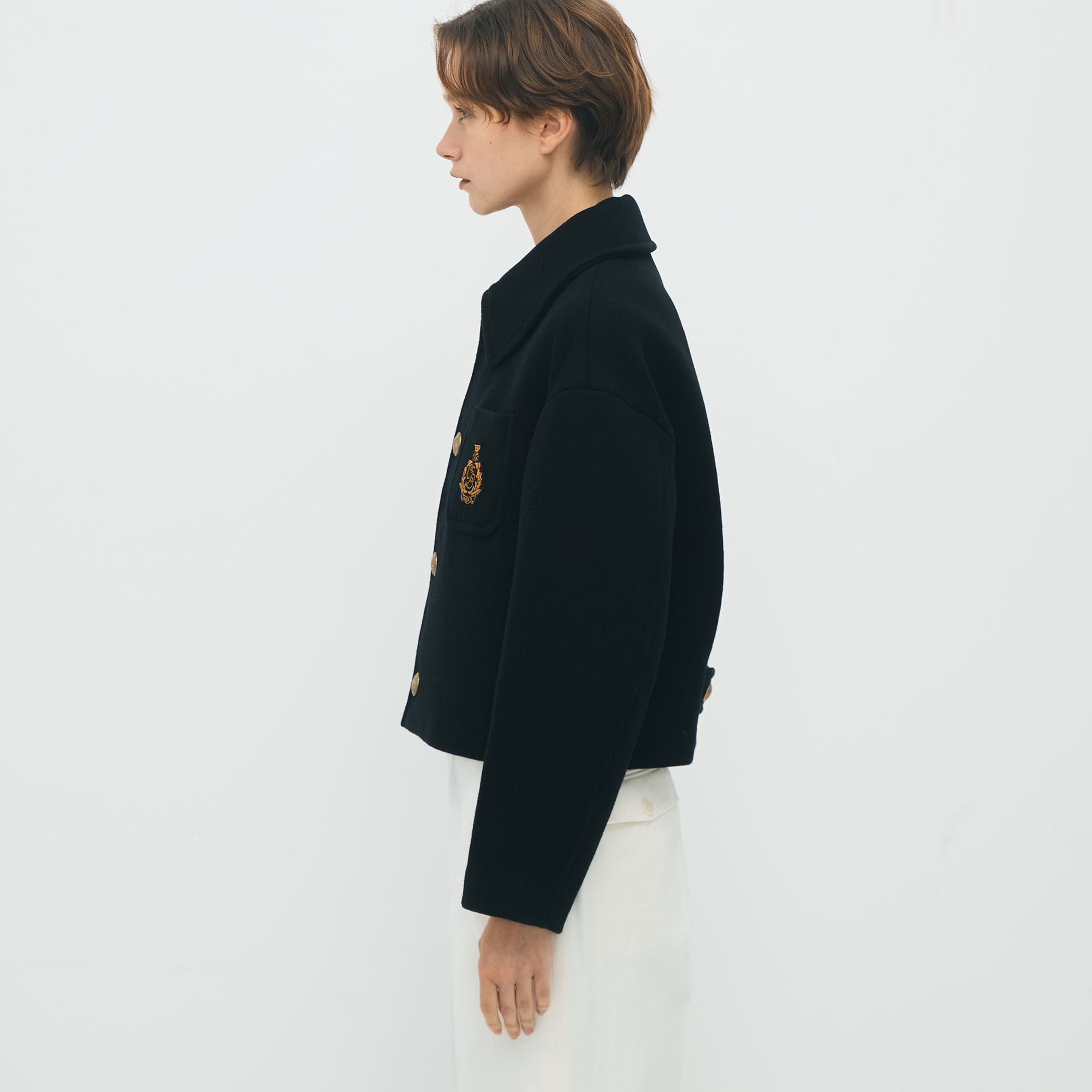 WOOL KARSEY ショートジャケット｜トゥモローランド 公式通販