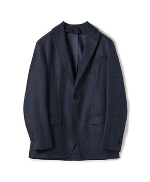 SUMMER TIME ウールシルクリネン シングルブレステッド 2Bジャケット LORO PIANA